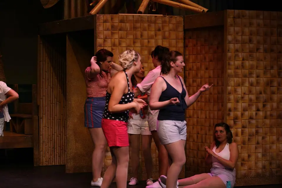 Willenhall Musical Theatre Company's 2009 production of South Pacific. Photograph 104 of 125.