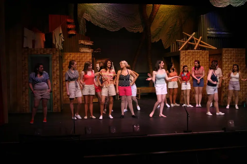 Willenhall Musical Theatre Company's 2009 production of South Pacific. Photograph 111 of 125.