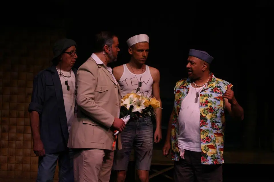Willenhall Musical Theatre Company's 2009 production of South Pacific. Photograph 113 of 125.
