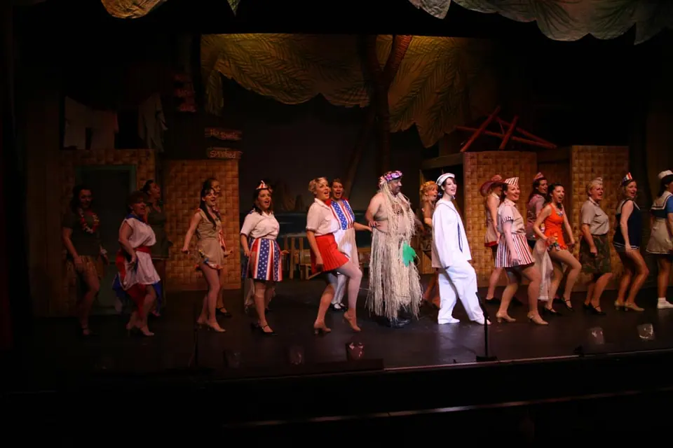 Willenhall Musical Theatre Company's 2009 production of South Pacific. Photograph 114 of 125.