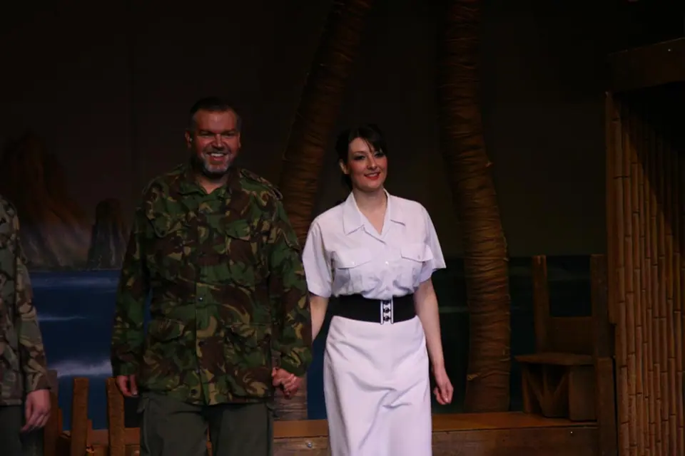 Willenhall Musical Theatre Company's 2009 production of South Pacific. Photograph 116 of 125.