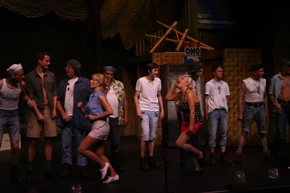 Willenhall Musical Theatre Company's 2009 production of South Pacific. Photograph 117 of 125.