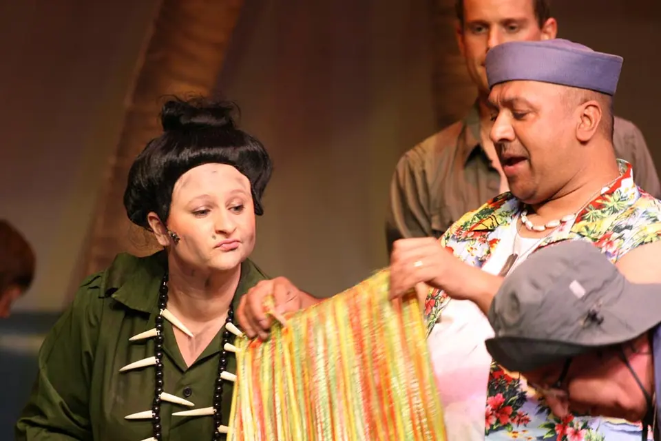 Willenhall Musical Theatre Company's 2009 production of South Pacific. Photograph 13 of 30.