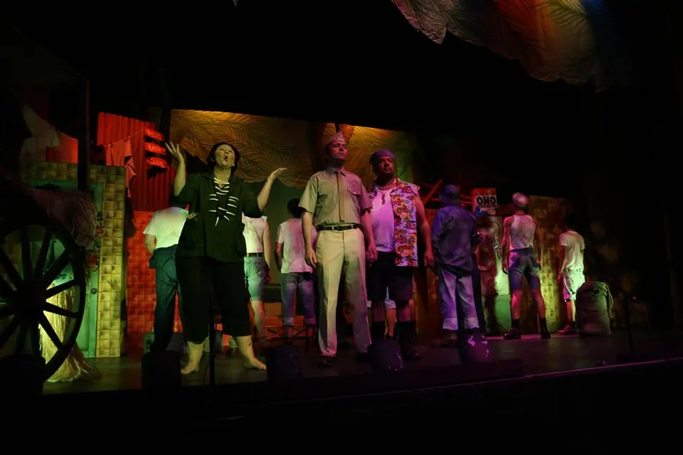 Willenhall Musical Theatre Company's 2009 production of South Pacific. Photograph 121 of 125.