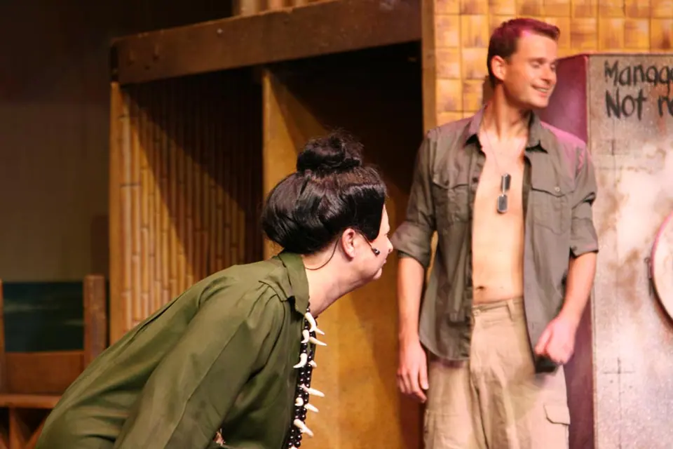 Willenhall Musical Theatre Company's 2009 production of South Pacific. Photograph 15 of 30.