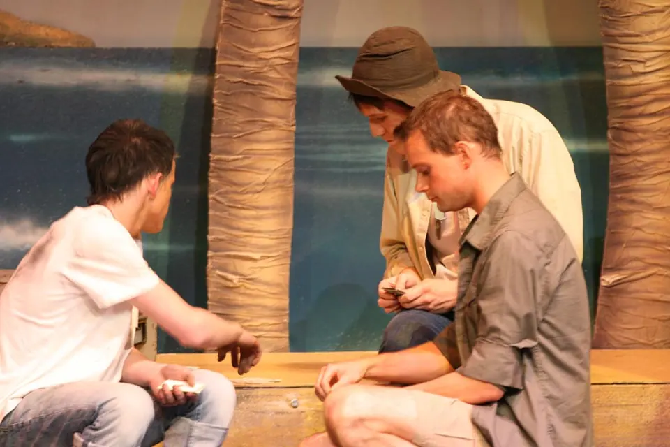 Willenhall Musical Theatre Company's 2009 production of South Pacific. Photograph 16 of 30.
