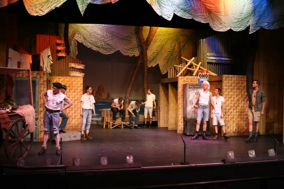 Willenhall Musical Theatre Company's 2009 production of South Pacific. Photograph 31 of 125.