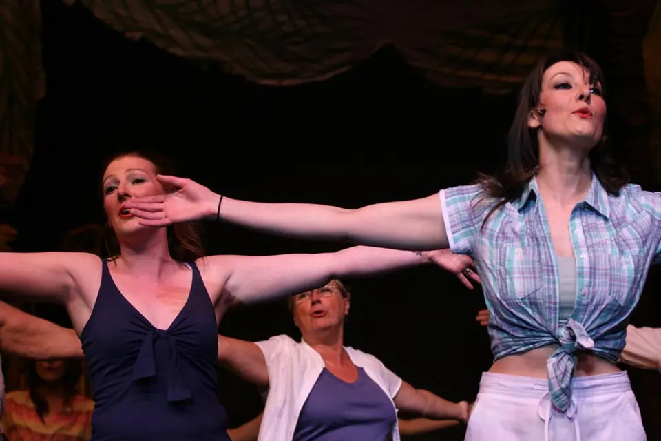 Willenhall Musical Theatre Company's 2009 production of South Pacific. Photograph 34 of 125.