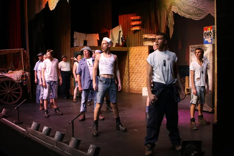 Willenhall Musical Theatre Company's 2009 production of South Pacific. Photograph 37 of 125.
