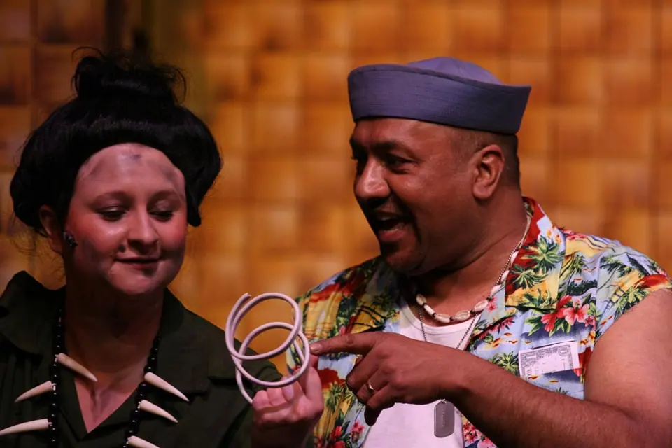 Willenhall Musical Theatre Company's 2009 production of South Pacific. Photograph 45 of 125.