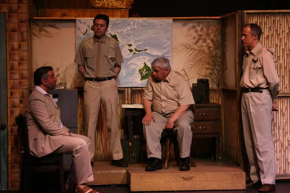 Willenhall Musical Theatre Company's 2009 production of South Pacific. Photograph 51 of 125.
