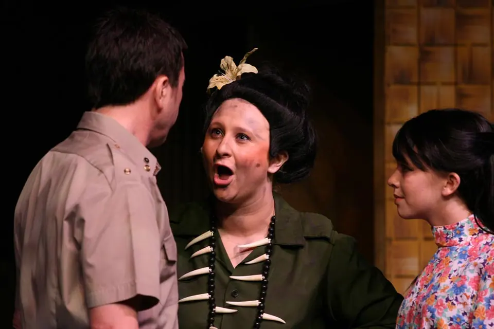 Willenhall Musical Theatre Company's 2009 production of South Pacific. Photograph 60 of 125.