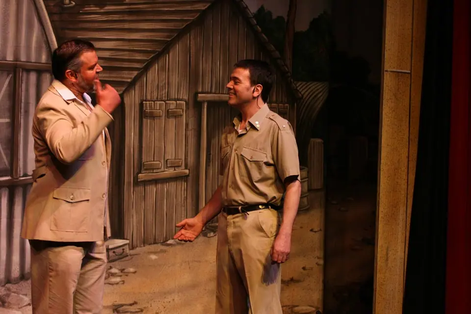 Willenhall Musical Theatre Company's 2009 production of South Pacific. Photograph 61 of 125.