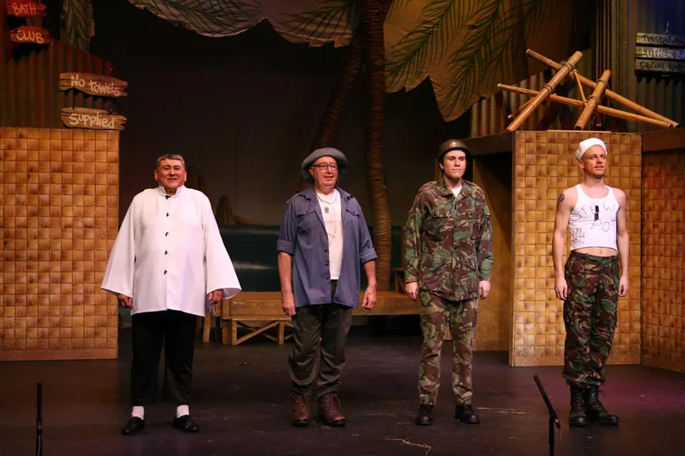 Willenhall Musical Theatre Company's 2009 production of South Pacific. Photograph 63 of 125.