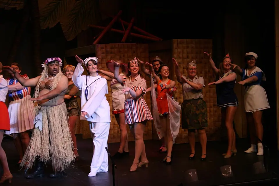 Willenhall Musical Theatre Company's 2009 production of South Pacific. Photograph 67 of 125.