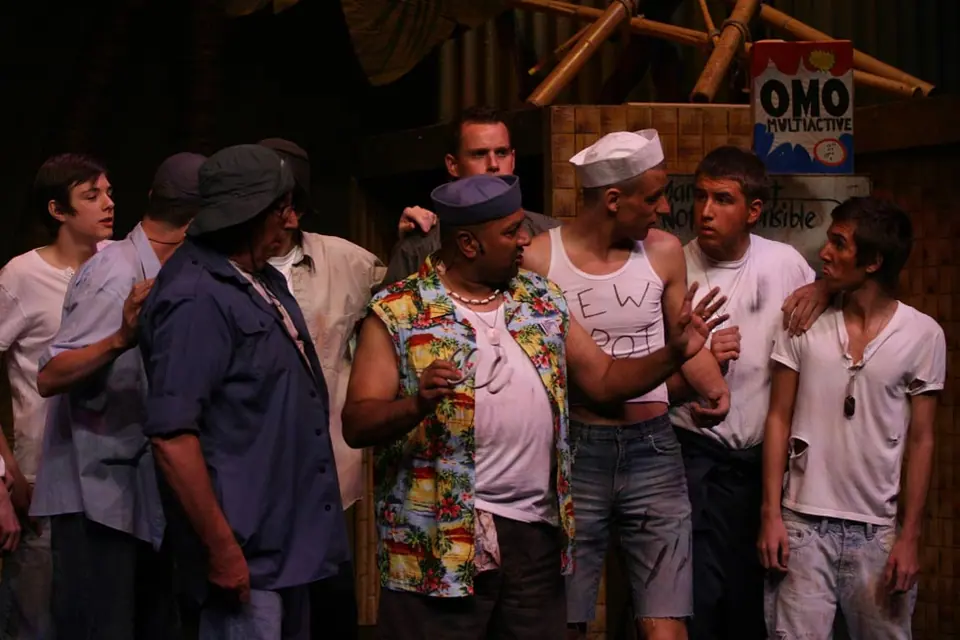 Willenhall Musical Theatre Company's 2009 production of South Pacific. Photograph 68 of 125.