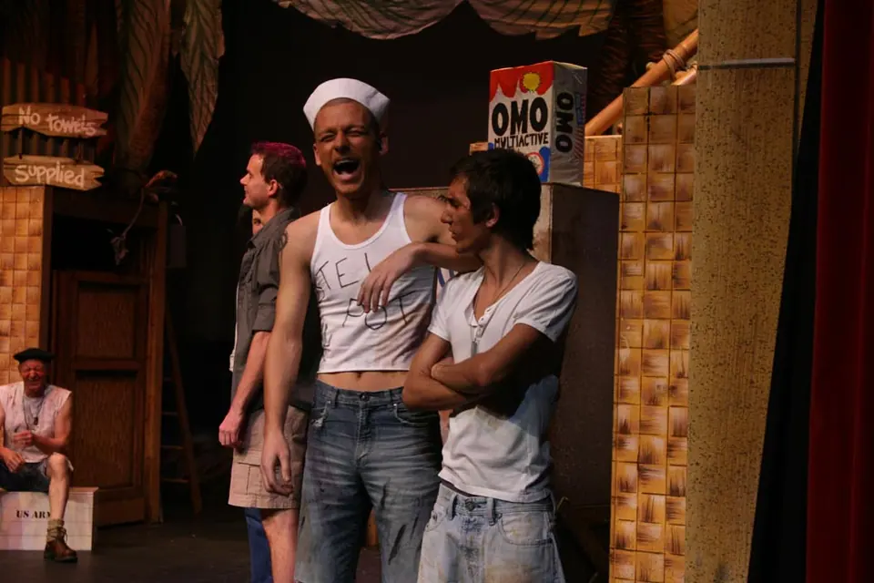 Willenhall Musical Theatre Company's 2009 production of South Pacific. Photograph 69 of 125.