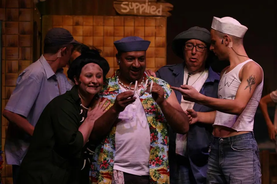 Willenhall Musical Theatre Company's 2009 production of South Pacific. Photograph 70 of 125.
