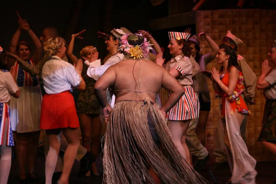 Willenhall Musical Theatre Company's 2009 production of South Pacific. Photograph 71 of 125.