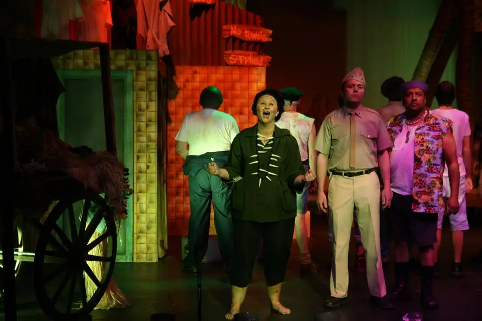 Willenhall Musical Theatre Company's 2009 production of South Pacific. Photograph 72 of 125.
