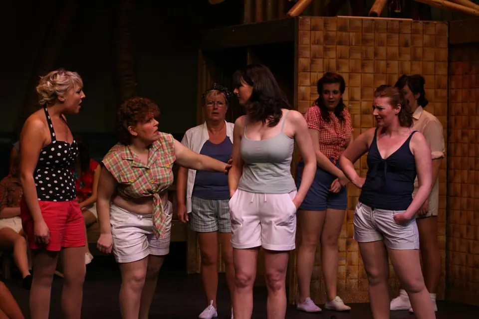 Willenhall Musical Theatre Company's 2009 production of South Pacific. Photograph 76 of 125.