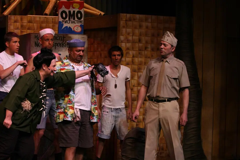 Willenhall Musical Theatre Company's 2009 production of South Pacific. Photograph 78 of 125.