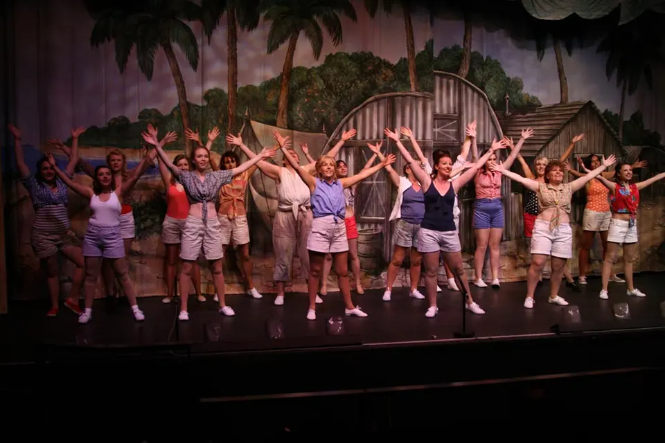 Willenhall Musical Theatre Company's 2009 production of South Pacific. Photograph 80 of 125.