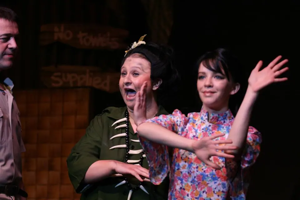 Willenhall Musical Theatre Company's 2009 production of South Pacific. Photograph 81 of 125.