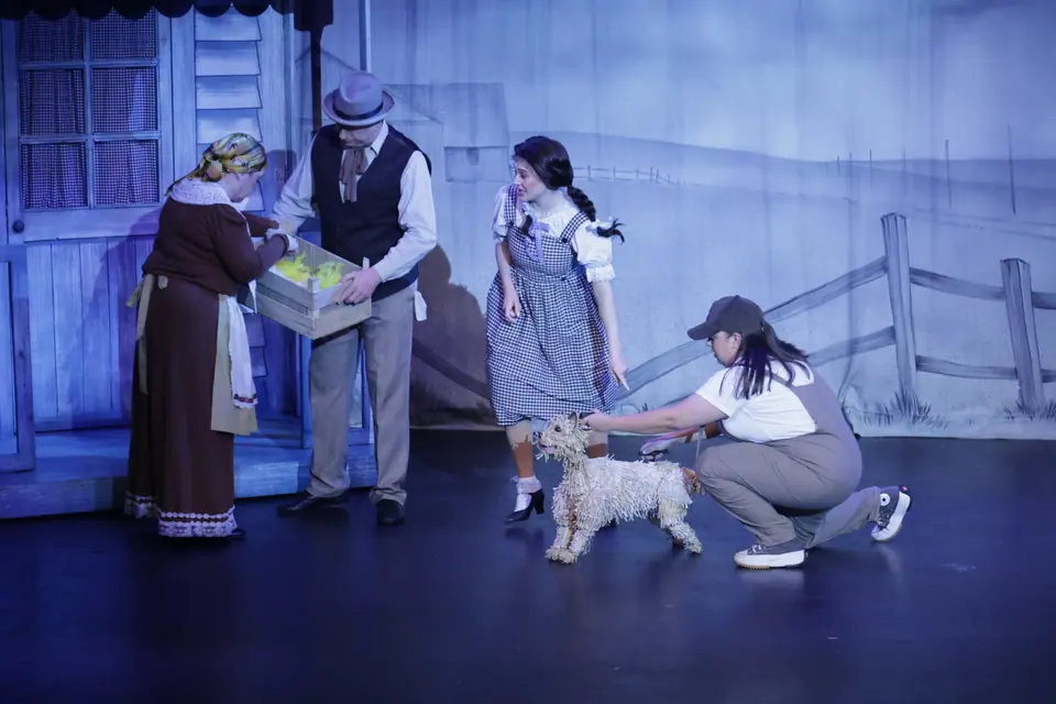 Willenhall Musical Theatre Company's 2025 production of The Wizard of Oz at Dormston Mill Theatre, Sedgley. Photograph 2 of 236.