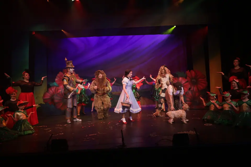 Willenhall Musical Theatre Company's 2025 production of The Wizard of Oz at Dormston Mill Theatre, Sedgley. Photograph 110 of 236.