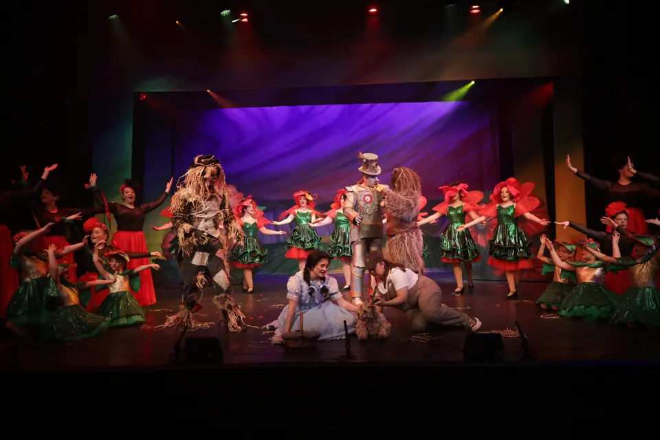Willenhall Musical Theatre Company's 2025 production of The Wizard of Oz at Dormston Mill Theatre, Sedgley. Photograph 113 of 236.