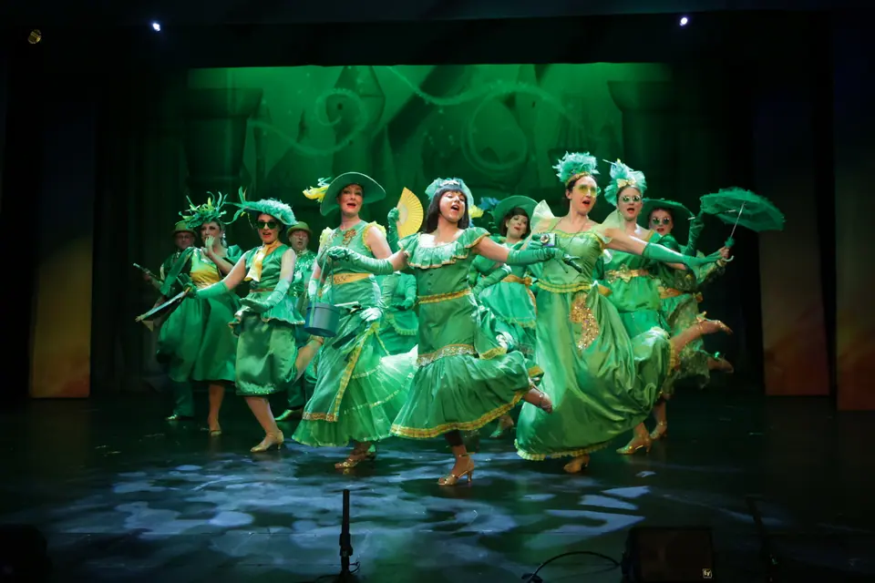 Willenhall Musical Theatre Company's 2025 production of The Wizard of Oz at Dormston Mill Theatre, Sedgley. Photograph 130 of 236.