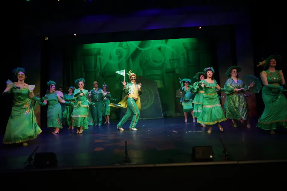Willenhall Musical Theatre Company's 2025 production of The Wizard of Oz at Dormston Mill Theatre, Sedgley. Photograph 136 of 236.