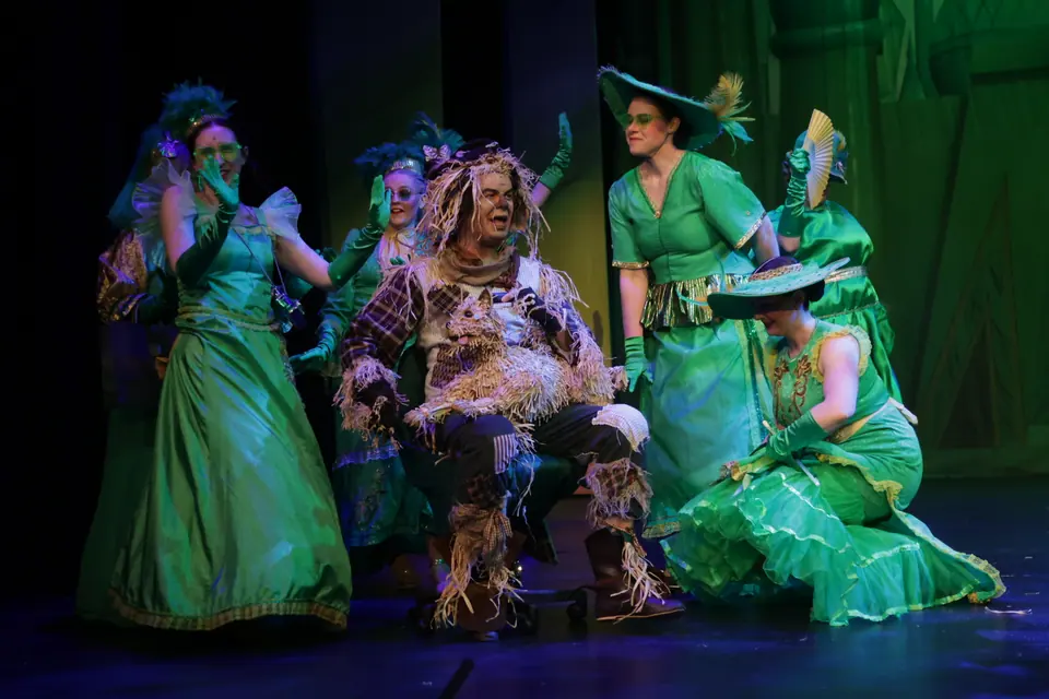 Willenhall Musical Theatre Company's 2025 production of The Wizard of Oz at Dormston Mill Theatre, Sedgley. Photograph 140 of 236.