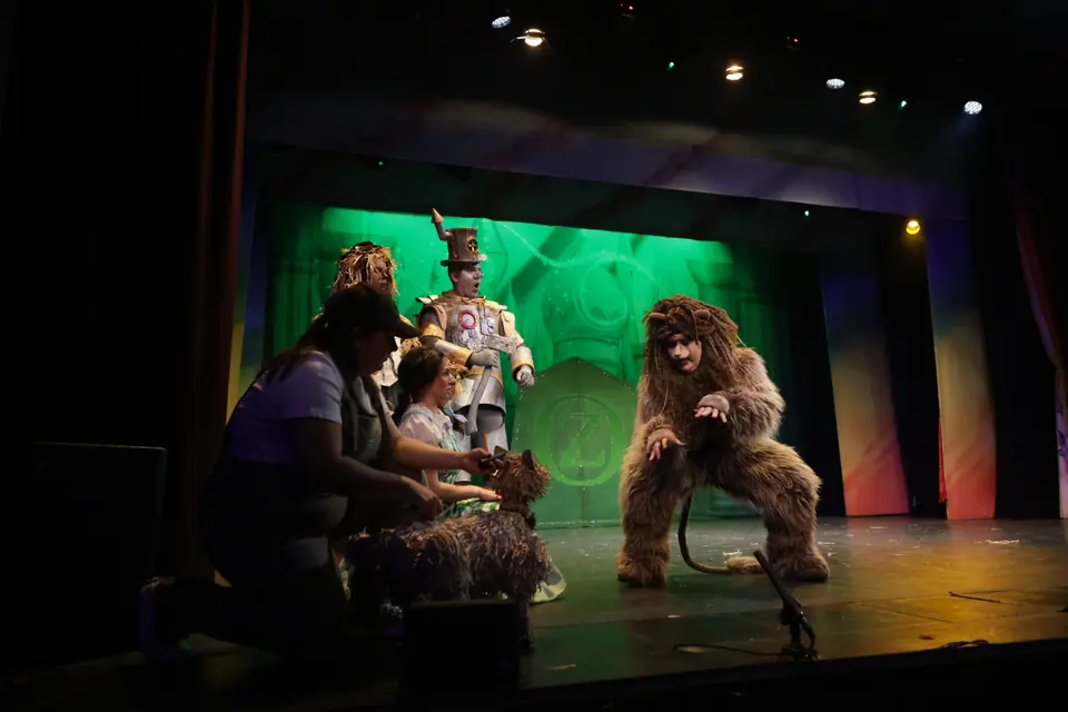 Willenhall Musical Theatre Company's 2025 production of The Wizard of Oz at Dormston Mill Theatre, Sedgley. Photograph 159 of 236.