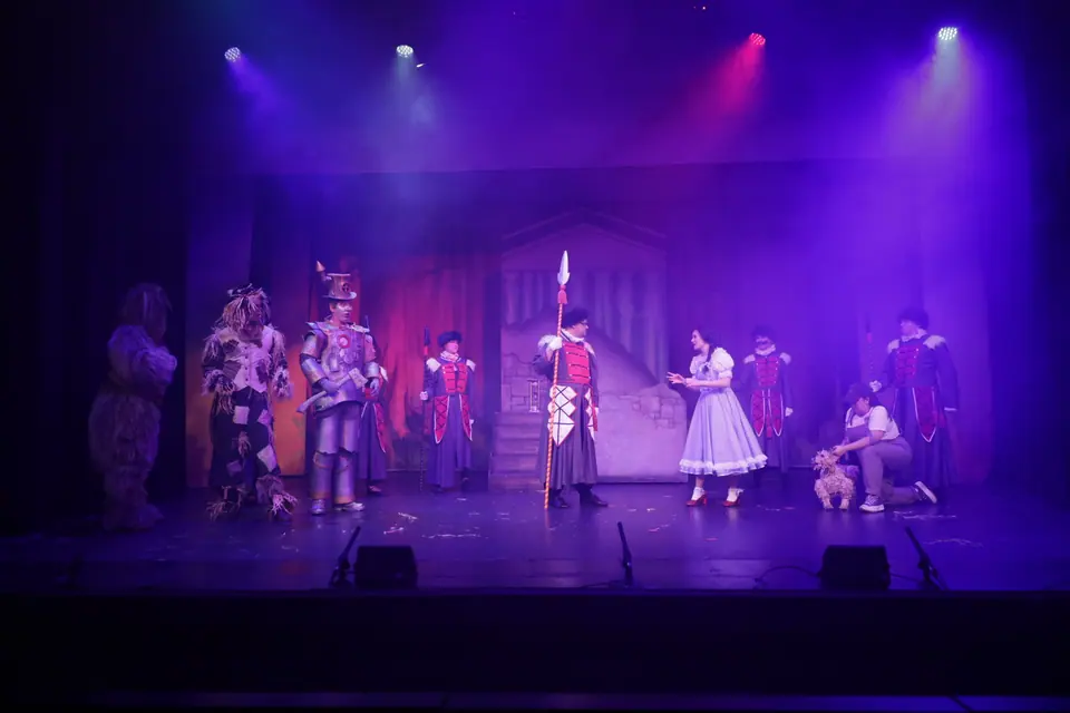 Willenhall Musical Theatre Company's 2025 production of The Wizard of Oz at Dormston Mill Theatre, Sedgley. Photograph 210 of 236.