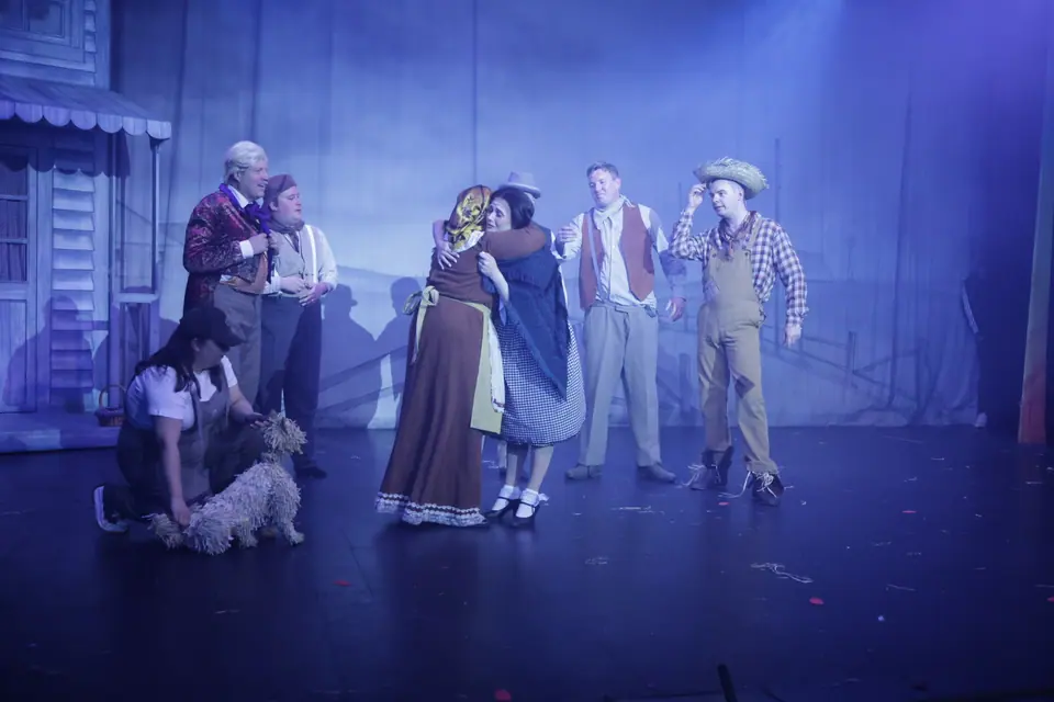 Willenhall Musical Theatre Company's 2025 production of The Wizard of Oz at Dormston Mill Theatre, Sedgley. Photograph 235 of 236.