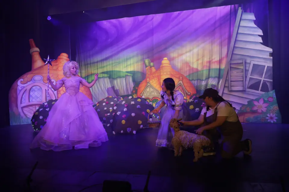 Willenhall Musical Theatre Company's 2025 production of The Wizard of Oz at Dormston Mill Theatre, Sedgley. Photograph 30 of 236.