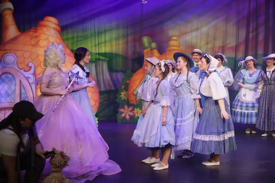 Willenhall Musical Theatre Company's 2025 production of The Wizard of Oz at Dormston Mill Theatre, Sedgley. Photograph 37 of 236.