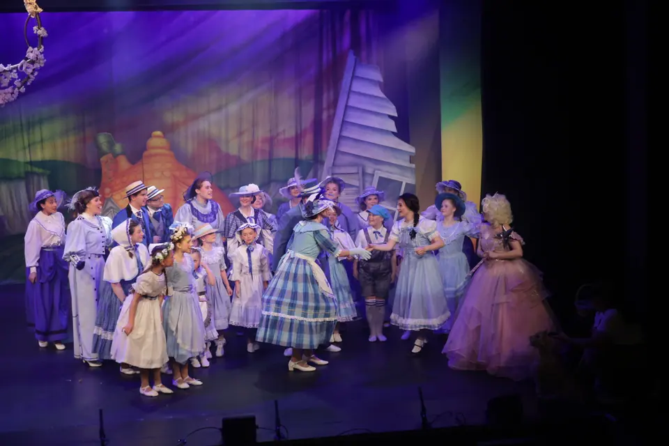 Willenhall Musical Theatre Company's 2025 production of The Wizard of Oz at Dormston Mill Theatre, Sedgley. Photograph 42 of 236.