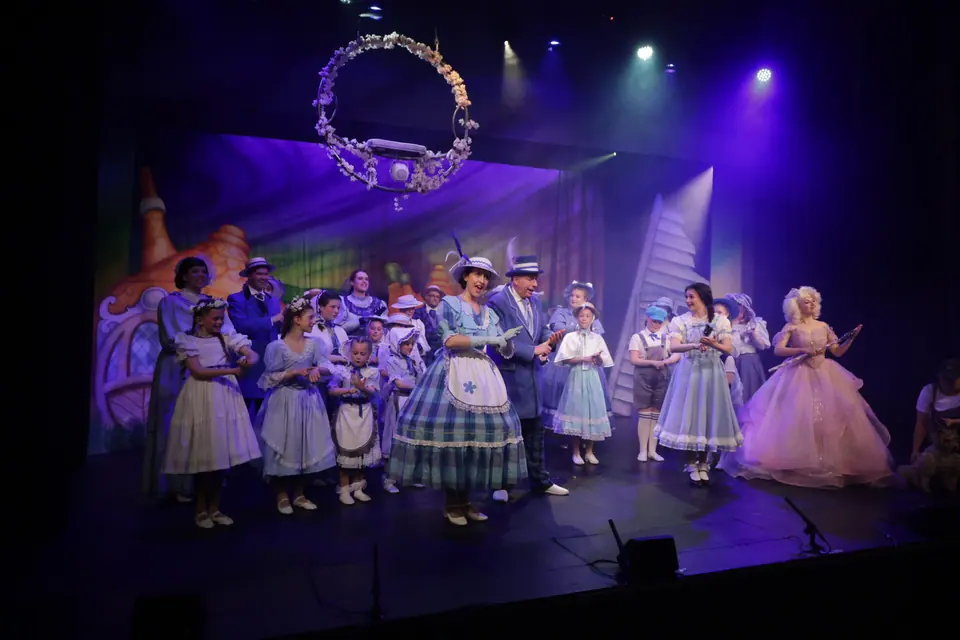 Willenhall Musical Theatre Company's 2025 production of The Wizard of Oz at Dormston Mill Theatre, Sedgley. Photograph 43 of 236.