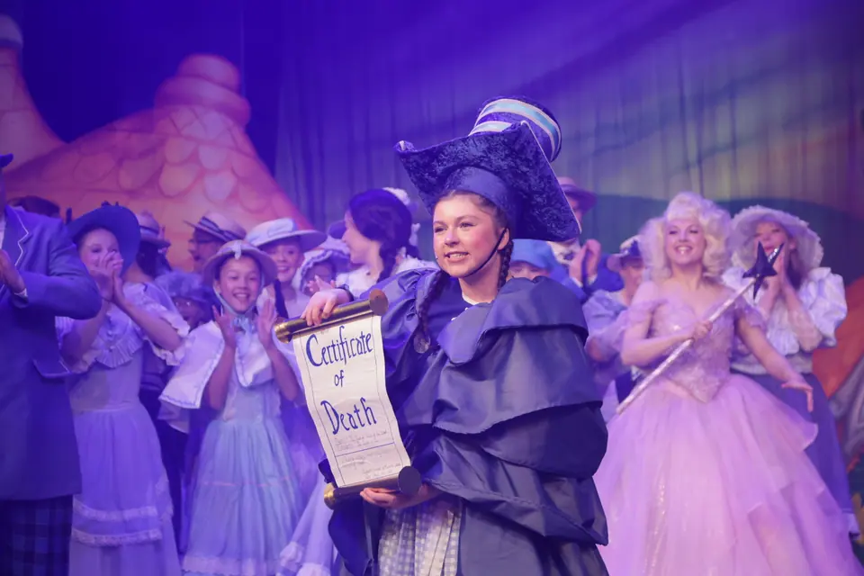 Willenhall Musical Theatre Company's 2025 production of The Wizard of Oz at Dormston Mill Theatre, Sedgley. Photograph 45 of 236.