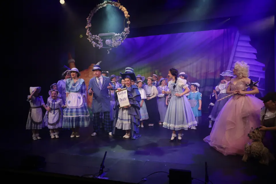 Willenhall Musical Theatre Company's 2025 production of The Wizard of Oz at Dormston Mill Theatre, Sedgley. Photograph 46 of 236.