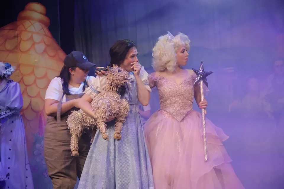 Willenhall Musical Theatre Company's 2025 production of The Wizard of Oz at Dormston Mill Theatre, Sedgley. Photograph 54 of 236.