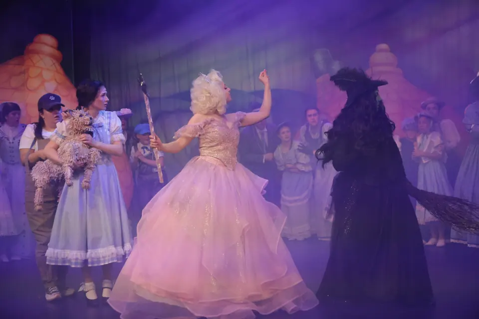 Willenhall Musical Theatre Company's 2025 production of The Wizard of Oz at Dormston Mill Theatre, Sedgley. Photograph 56 of 236.