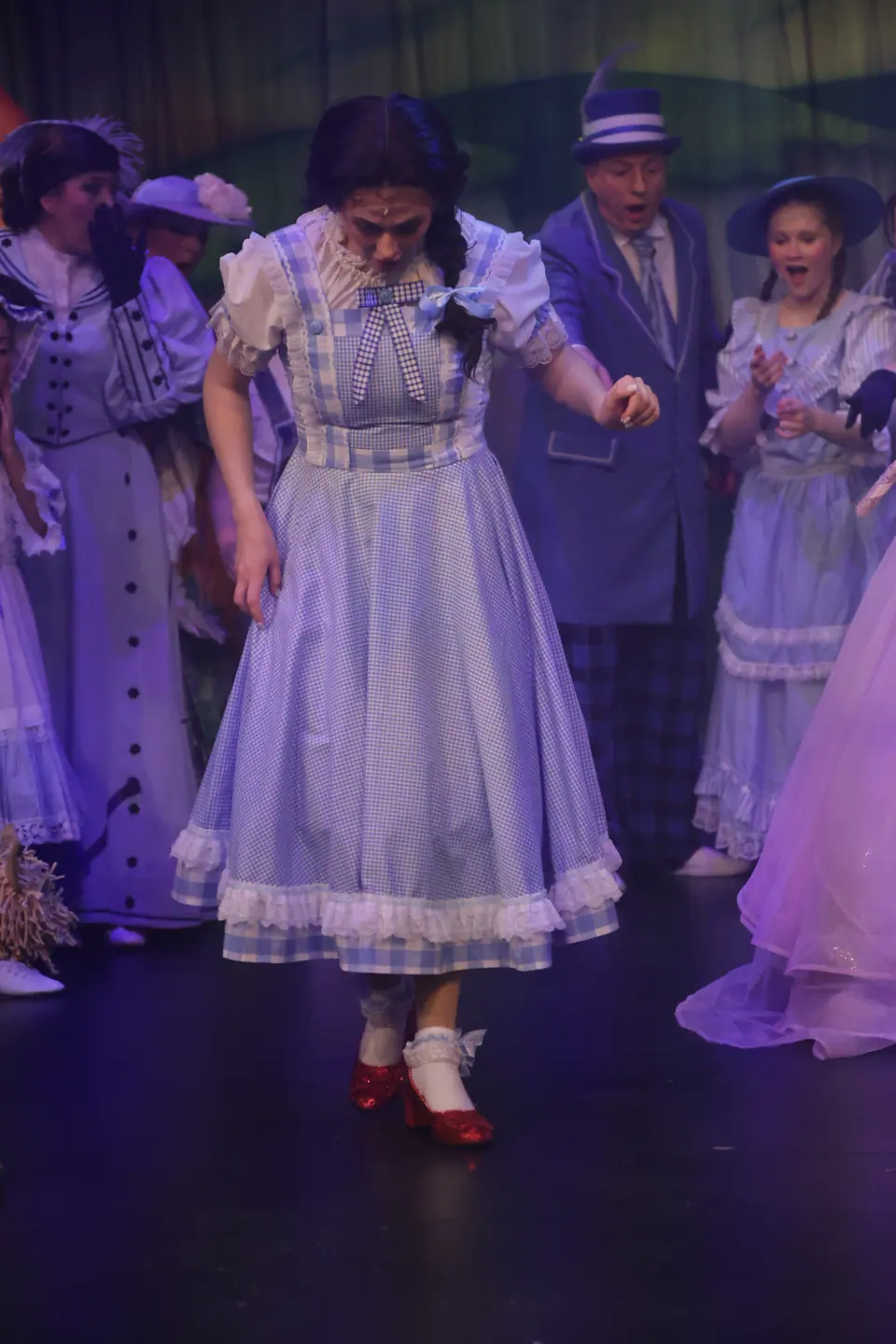 Willenhall Musical Theatre Company's 2025 production of The Wizard of Oz at Dormston Mill Theatre, Sedgley. Photograph 58 of 236.