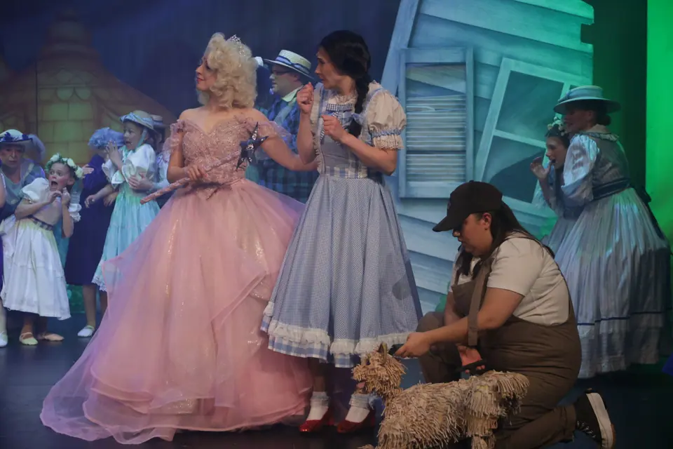 Willenhall Musical Theatre Company's 2025 production of The Wizard of Oz at Dormston Mill Theatre, Sedgley. Photograph 59 of 236.