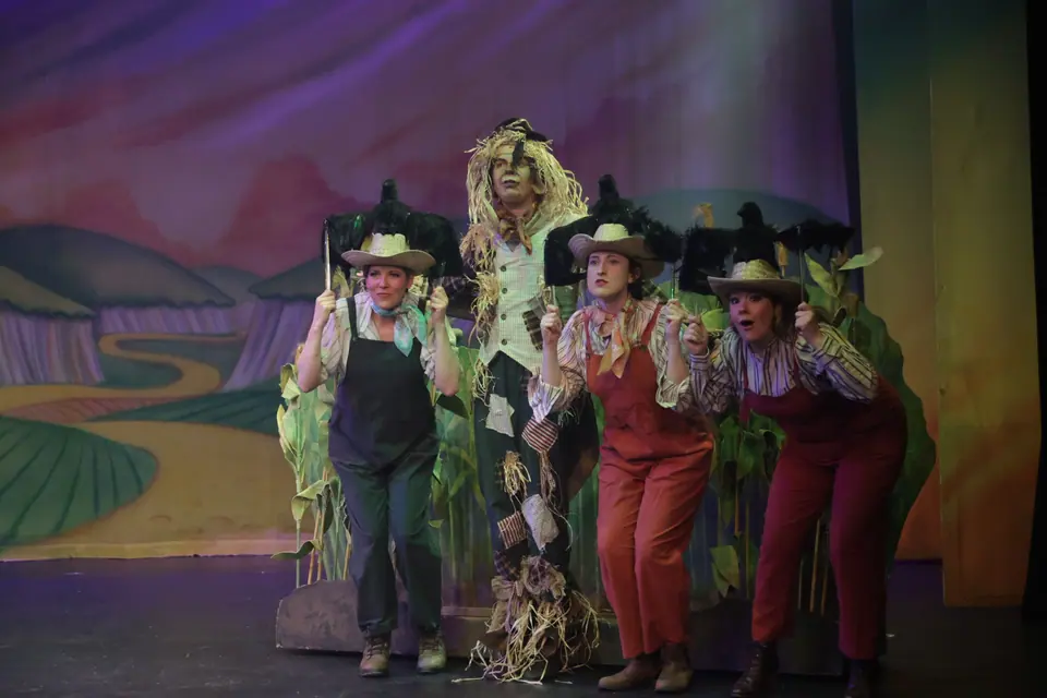 Willenhall Musical Theatre Company's 2025 production of The Wizard of Oz at Dormston Mill Theatre, Sedgley. Photograph 73 of 236.
