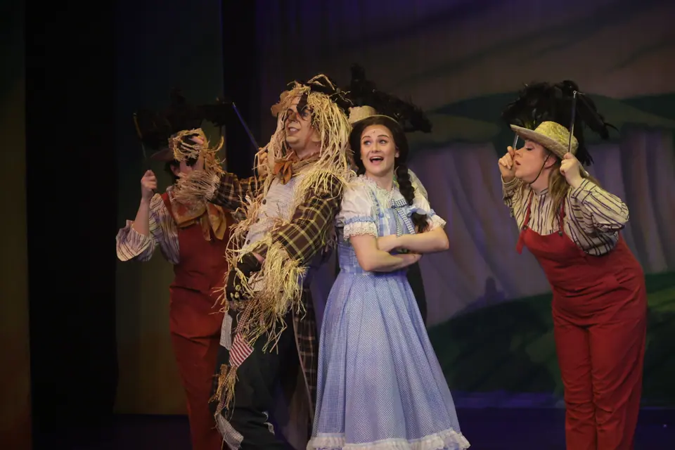 Willenhall Musical Theatre Company's 2025 production of The Wizard of Oz at Dormston Mill Theatre, Sedgley. Photograph 76 of 236.