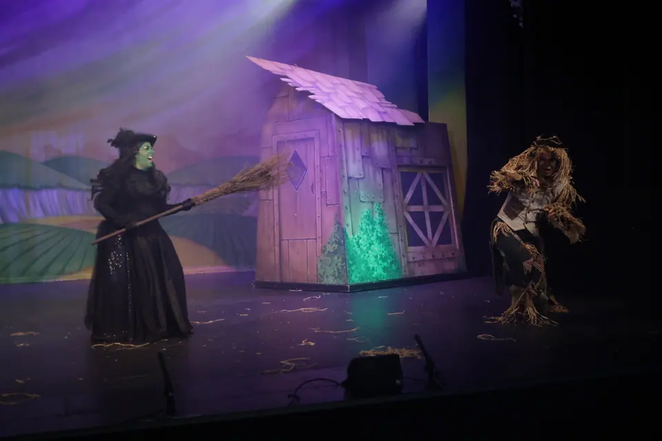 Willenhall Musical Theatre Company's 2025 production of The Wizard of Oz at Dormston Mill Theatre, Sedgley. Photograph 97 of 236.